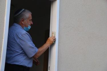 Inauguration of New Synagogue and Kviat Mezzuzot of Four New Modular Homes at Orot's Elkana Campus