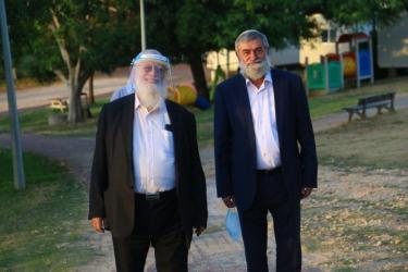 Inauguration of New Synagogue and Kviat Mezzuzot of Four New Modular Homes at Orot's Elkana Campus